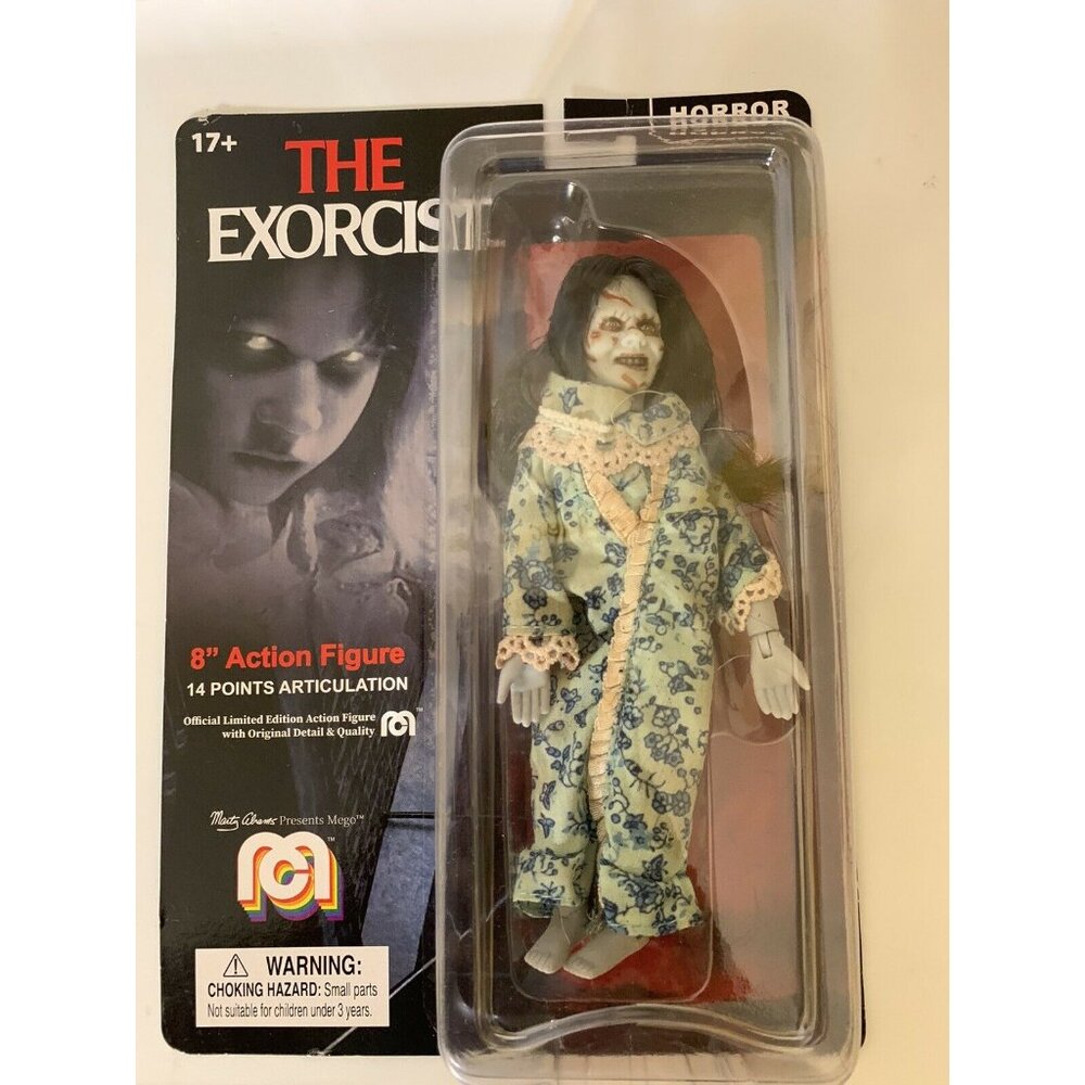 New Mego The‎ Exorcist Regan MacNeil 8" Figure 78518-NIB